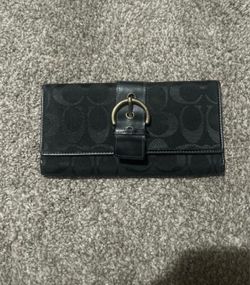 Vintage Black Coach Wallet