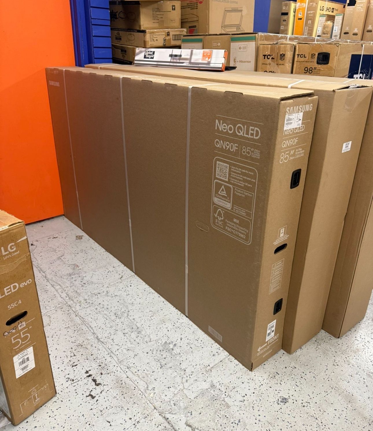 85” Samsung NEO QLED QN90F 4K UHD Smart Tv 