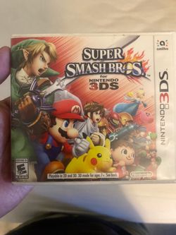 Super smash bros 3ds