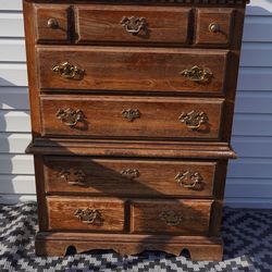 Kincaid Solid Wood Dresser Vintage/ Project Piece