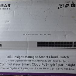 Netgear Business PoE+ Insight Managed Smart Cloud Switch
