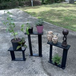 Set of 3 Hand Crafted Shelves