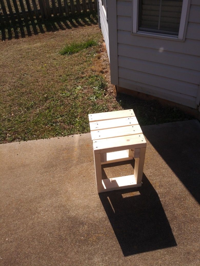Small Stool Solid Wood