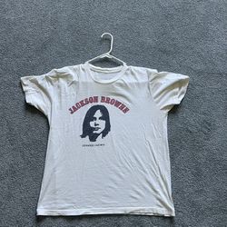 Jackson Browne “Saturate Before Using” Vintage T-shirt (Large)