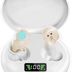 Hearing Aids, Sounece Rechargeable Hearing Aids for Seniors with Noise Cancelling, Hearing Amplifiers for Seniors with LED Power Display 100 Hrs Backu