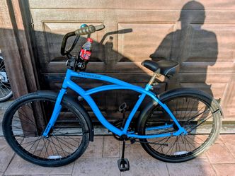 Beach cruiser blue