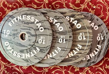 Olympic 2” Bumper Plates 10lbs each x’s 4