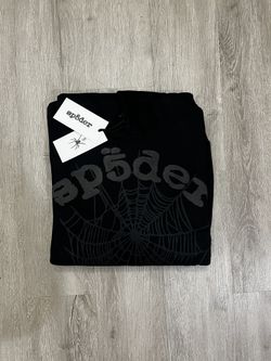 Spider Hoodie Black