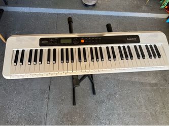 Casio keyboard piano