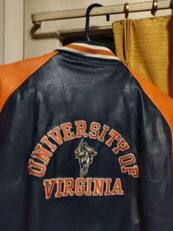 University of Virginia Leather Varsity Jacket