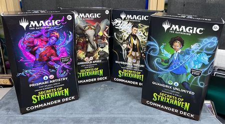 Sealed Magic the Gathering MTG Commander Pre-cons. Wide selection available. See pics for attention and full list in description.