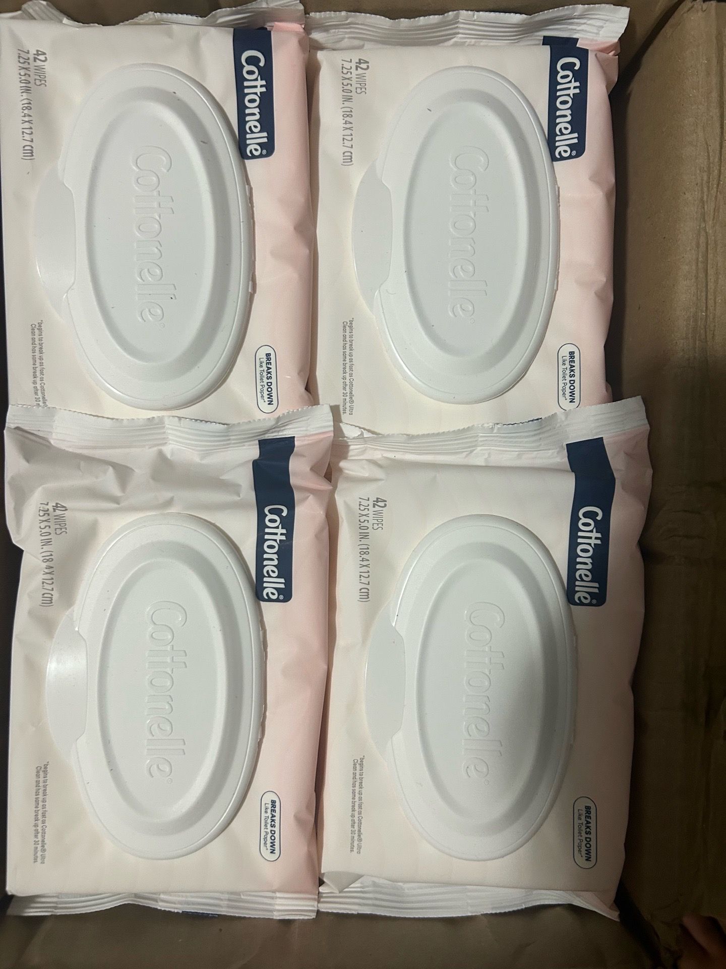 Cottonelle wipes