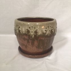 Clay Flower Pot 8”