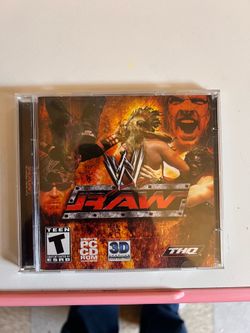 WWE Raw PC CD-Rom THQ Wrestling Game
