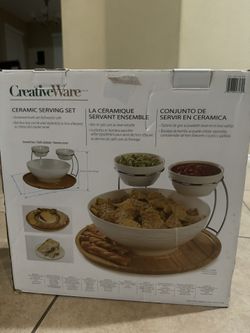 dip serving set