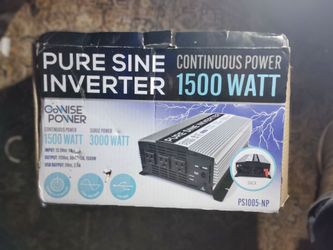 1500 watt inverter