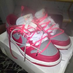 Off-White University Red Jordan 1s Low