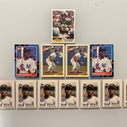 84’-88’ Rickey Henderson Lot of 12❗️🔥 