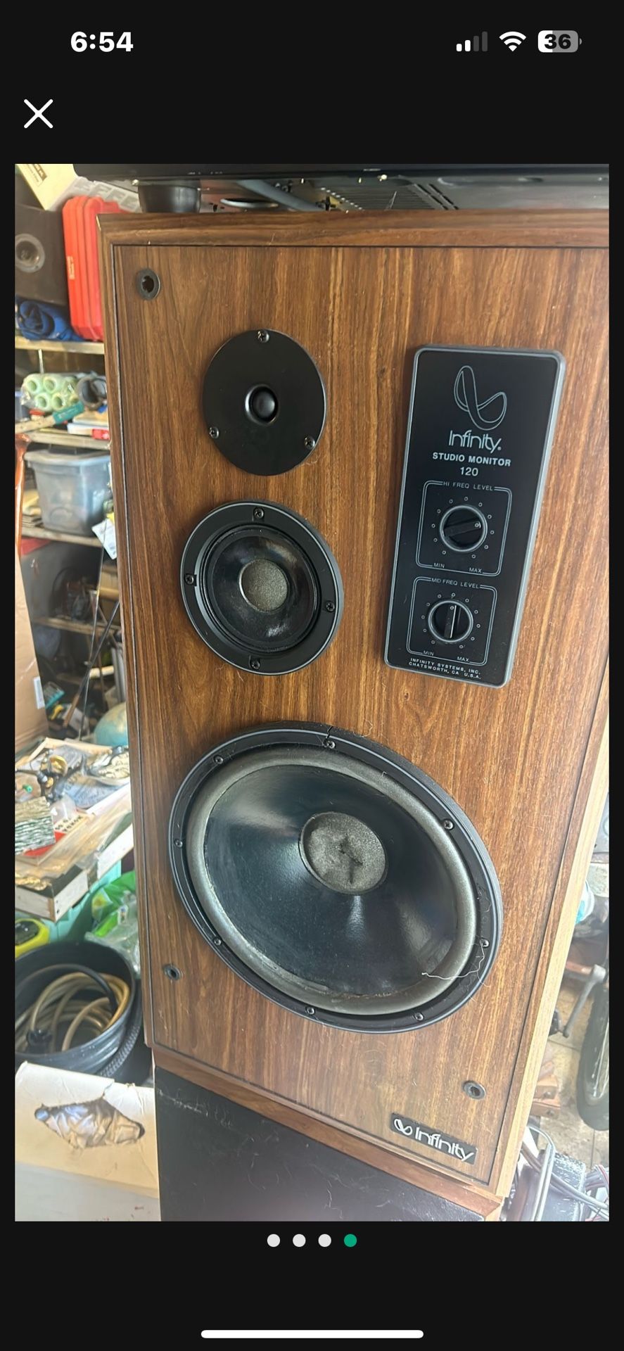 Vintage Speakers (working Perfect)
