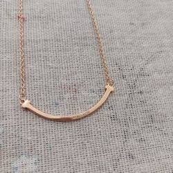 Tiftany & Co. Simile Pendant Necklace