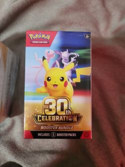 POKEMON 30TH ANNIVERSARY BOOSTER BUNDLE BOX