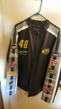 Jimmy Johnson leather jacket XL