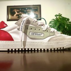 Authentic OFF-WHITE Vulcanized 5.0 Low Top sneakers