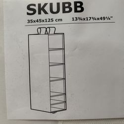 New IKEA closet hanging organizer