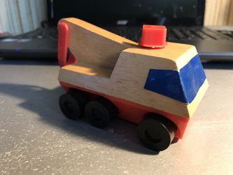 Mattel Wood Truck - Antique toy