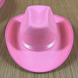 Juniors Or Ladies Pink Cowboy Hats Four Available