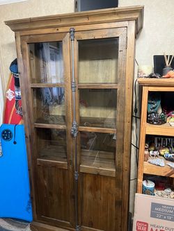 Handmade display cabinet