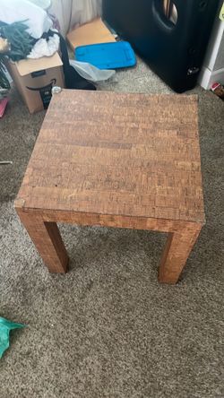 Wood table