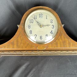 Antique New Haven Westminster Corded Chime Clock