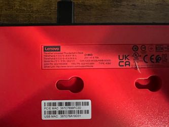 Lenovo Thunderbolt 4 Dock
