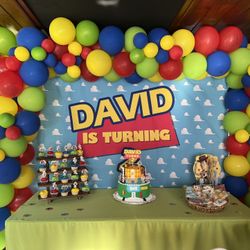 Toy Story Birthday Backdrop 