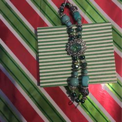 Open Clamp Handmade Turquoise