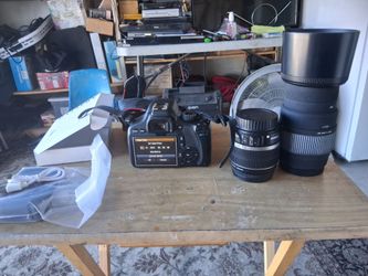 Canon DSLR Camera with Two Lenses....plus..plus..