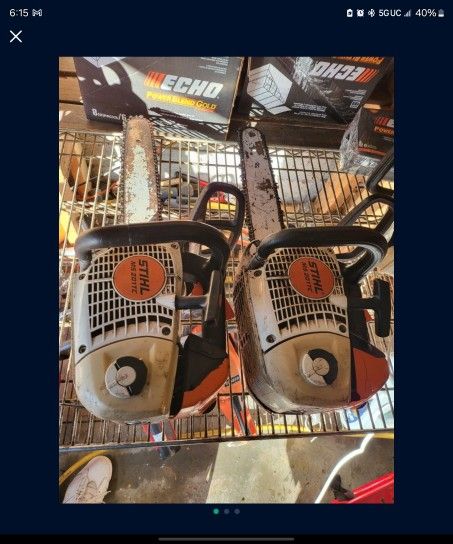 Selling One Stihl Ms201tc
