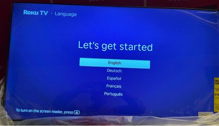 Roku 40” flat screen