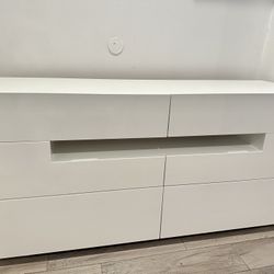 Modern White Dresser 