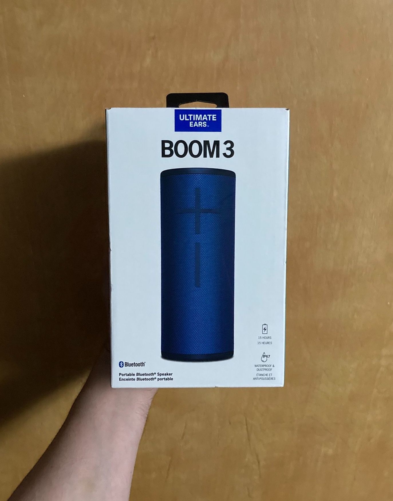 BRAND NEW Ultimate Ears Boom 3 Portable Waterproof Bluetooth Speaker - Lagoon Blue UE Logitech