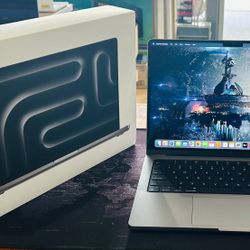 Apple MacBook Pro 14” 2023 M3 16GB 500GB Fully Functional in BOX  Warranty till 09/20/2025