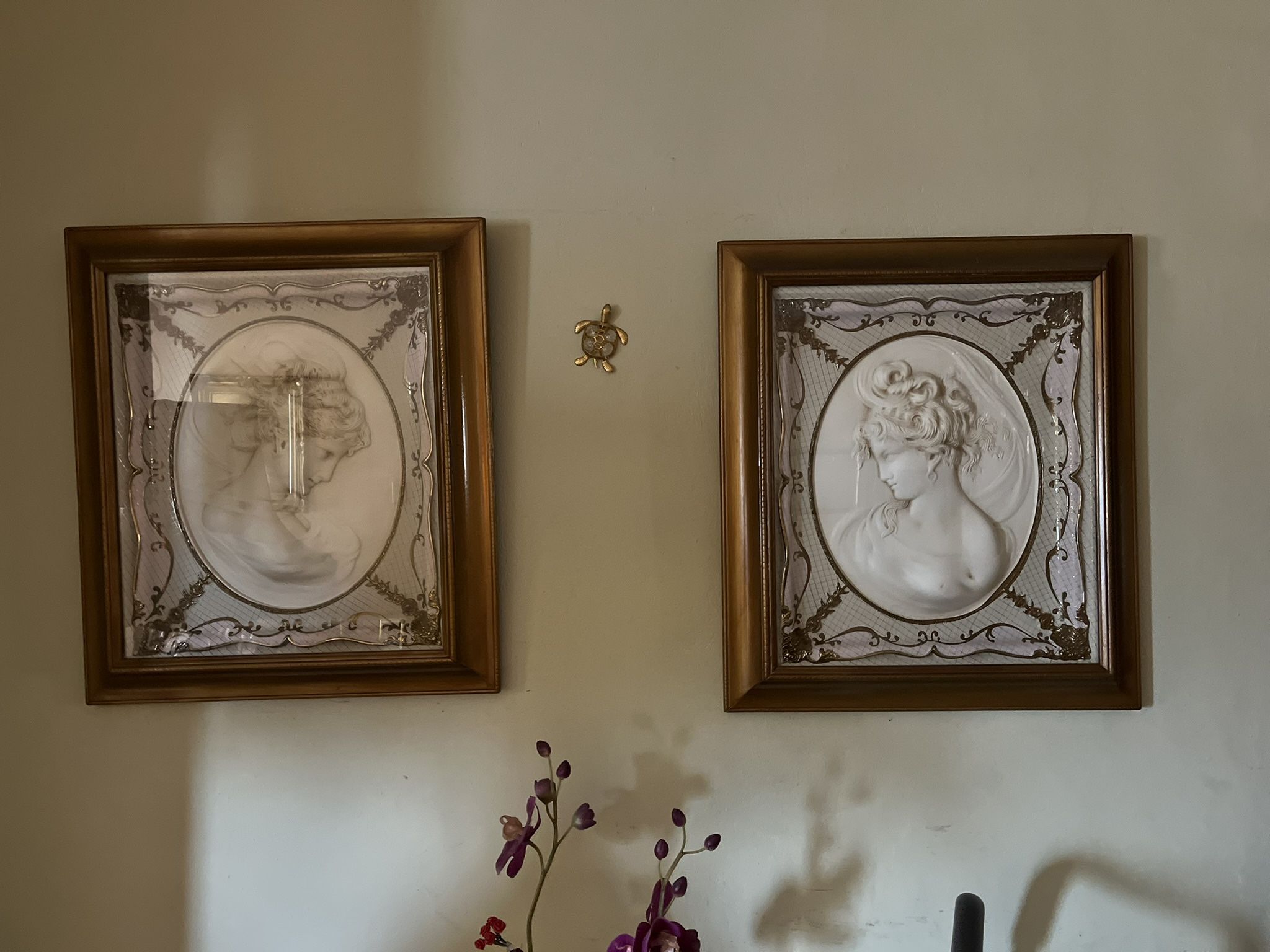 Plastic Antique Frames With Glass