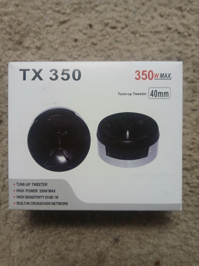 TX 350watts 40mm Tweeters New In The Box