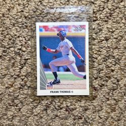 1990 Leaf Frank Thomas RC #300