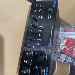 Pyle Wireless Bluetooth Streaming Amplifier 300W