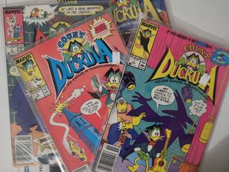 Duckula Comics Lot