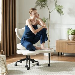 Ergonomic Cross Legged Office Chair / Meditation Chair / Desk Chair