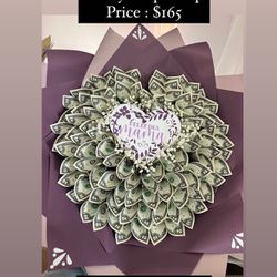 Money Bouquet Mothers Day Gift Balloon