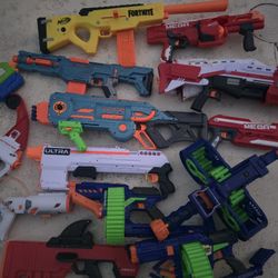 NERF Guns Dart Guns FORTNITE NERF Gun Lot Roblox Mega Blaster Mini Gun